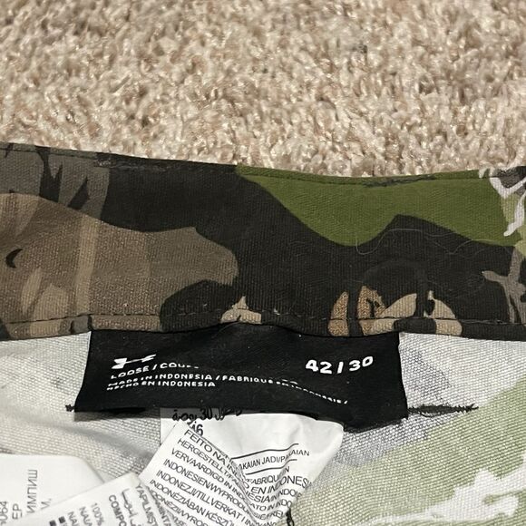 Under Armour Men’s Field Ops Pants Forest Camo UA 1313212-940 Size 42x30 - NWT - Picture 7 of 13